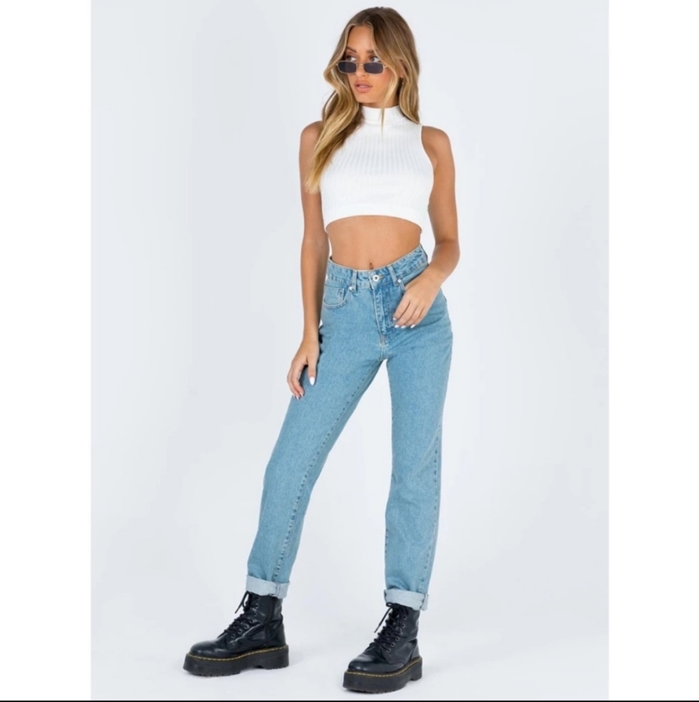 Ragged Priest High Wasted Mom Jeans